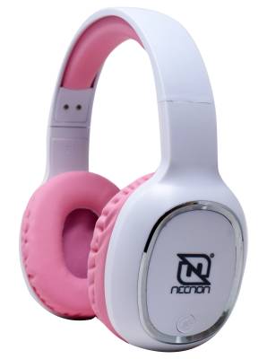 AUDIFONOS OVER-EAR BLUETOOTH NBH-04 PRO ALTA POTENCIA RADIO FM MICRO SD 3.5MML MANOS LIBRES BLANCO/ROSA - AUDIFONOS OVER-EAR BLUETOOTH NBH-04 PRO ALTA POTENCIA RADIO FM MICRO SD 3.5MML MANOS LIBRES BLANCO/ROSA -